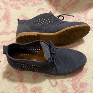 Dusty Navy booties